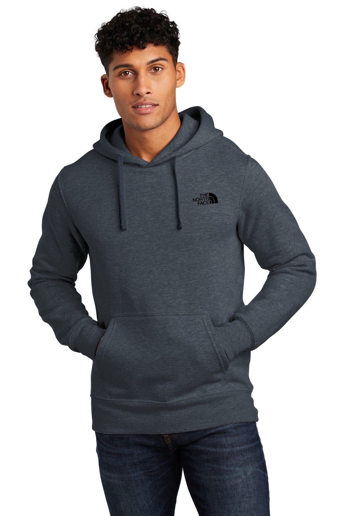 TNF Chest Logo Pullover Hoodie The North Face Luxvian Urban Navy Heather S 