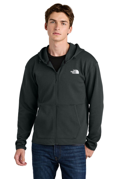 TNF Double-Knit Full-Zip Hoodie The North Face Luxvian Asphalt Grey S 