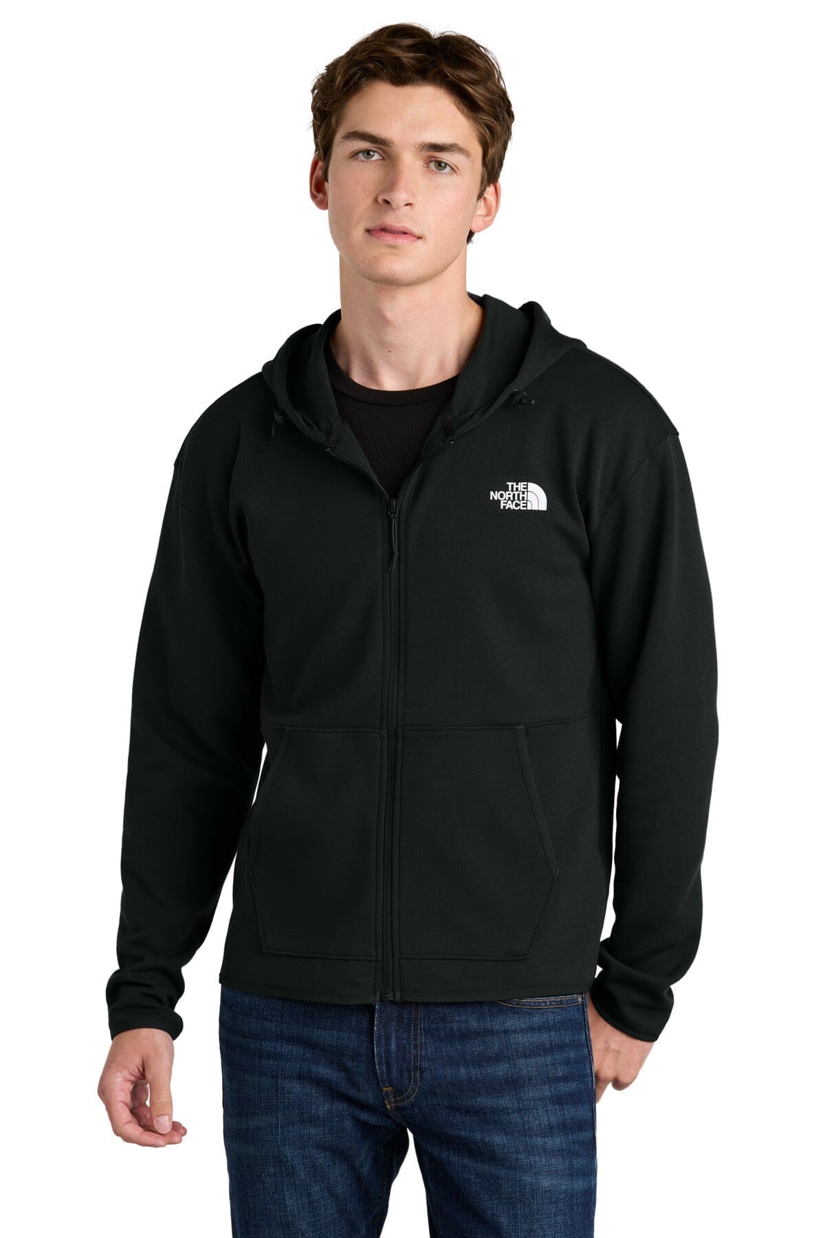 TNF Double-Knit Full-Zip Hoodie The North Face Luxvian TNF Black S 