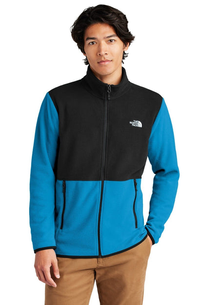 TNF Glacier Full-Zip Fleece Jacket The North Face Luxvian Hero Blue/ TNF Black S 