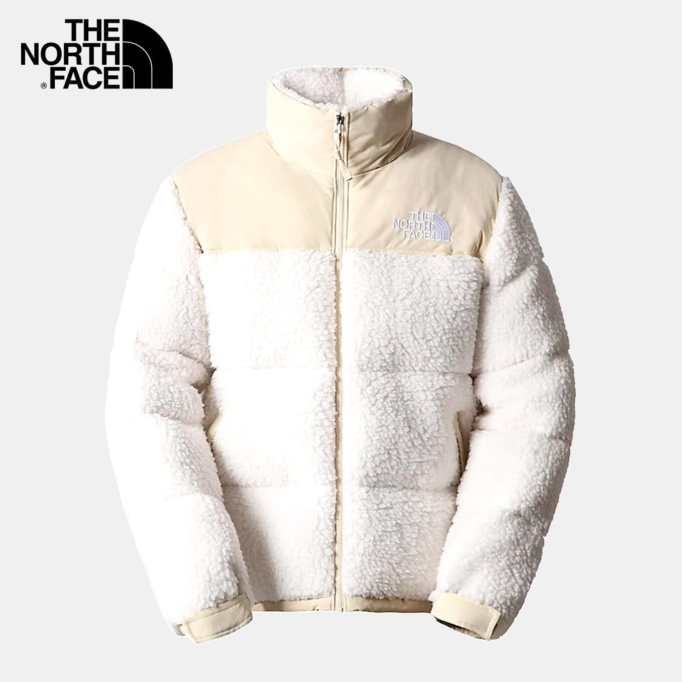TNF Men's Sherpa Jacket (New) The North Face Aurev White M 