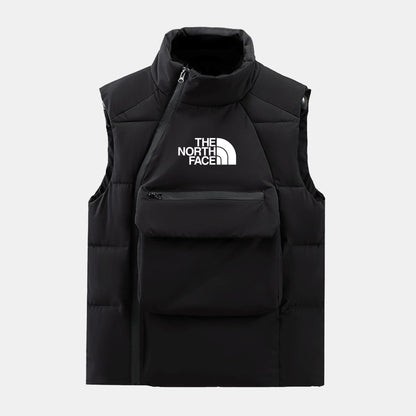 TNF Quilted Wool-Blend Cable-Knit Knit Sweater The North Face Luxvian Black S 