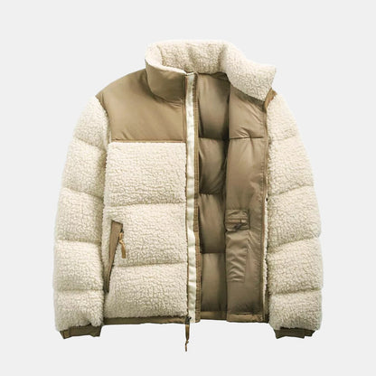 TNF Sherpa Essential Down Puffer Jacket The North Face Luxvian Beige S 