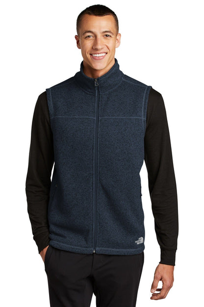TNF Sweater Fleece Vest The North Face Aurev Urban Navy Heather S 