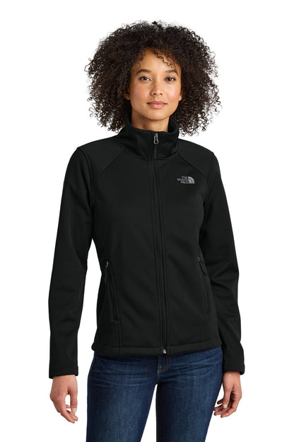 TNF Women's Chest Logo Ridgewall Soft Shell Jacket The North Face Luxvian TNF Black S 