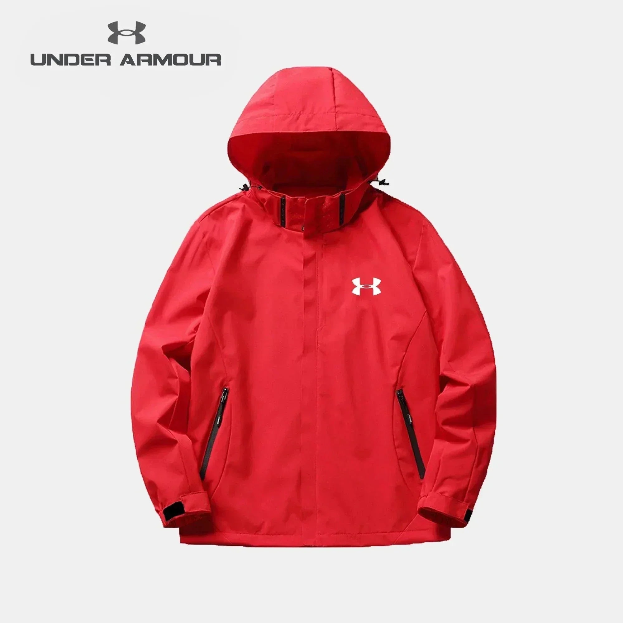 Waterproof Sport Jacket (CLEARANCE) Under Armour Aurev Red S 